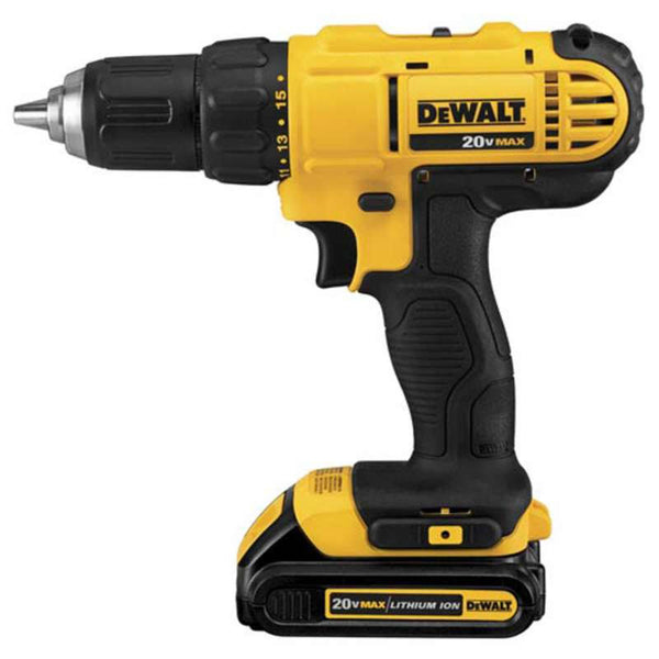 DeWalt DCD771C2 Max Li ion Compact Drill and Driver Kit, 20 V